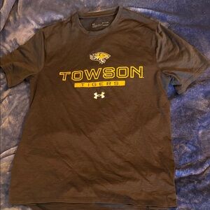 Under Armour Charcoal Towson Tigers Athletic Shirt